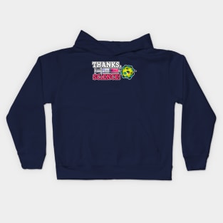 Thanks Science Covid Vaccine Syringe Kids Hoodie